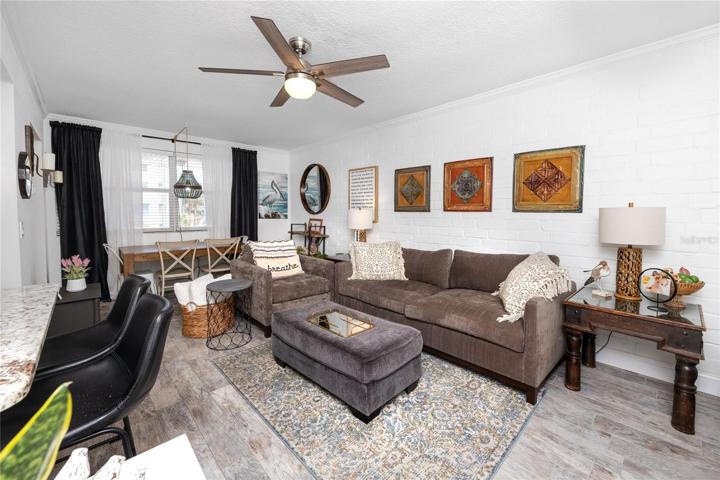 Main Living with Porcelain Tile