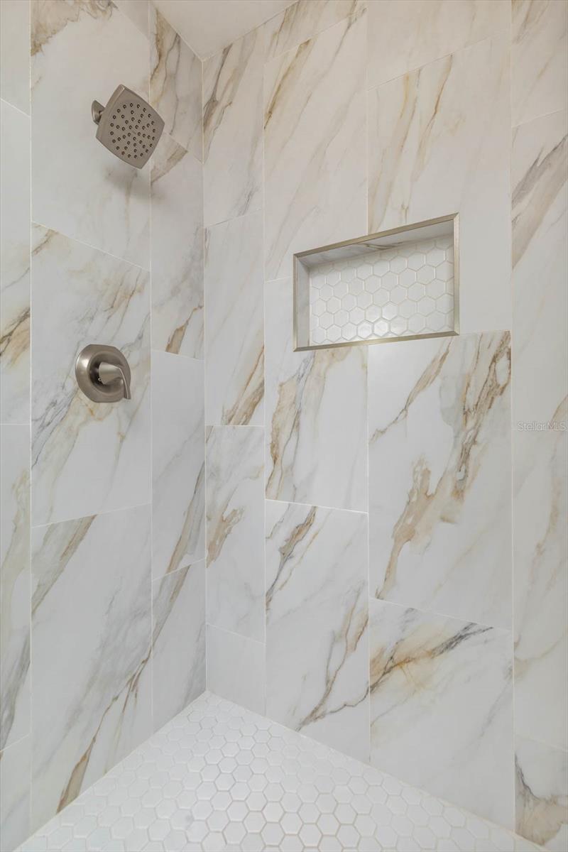 Updated Primary Bath shower.