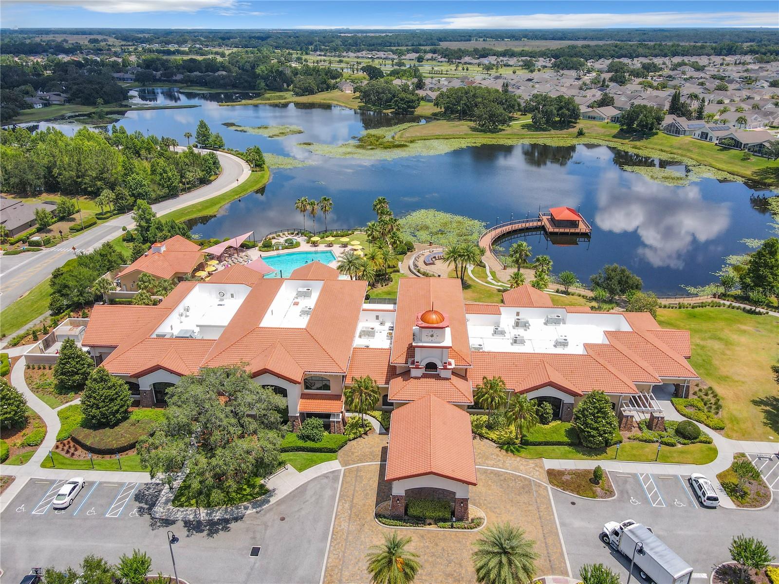 Aerial View of Clubhouse