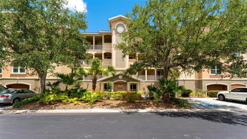 This is Grande Oaks Preserve condominium featuring five buildings with 12 condos per building.