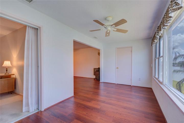 Door to Primary Bedroom Suite from Living Area