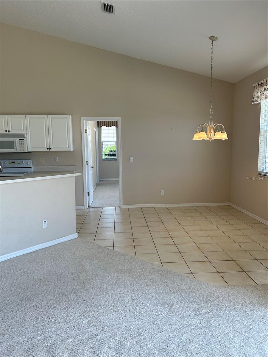 Dining/Kitchen from Living Room