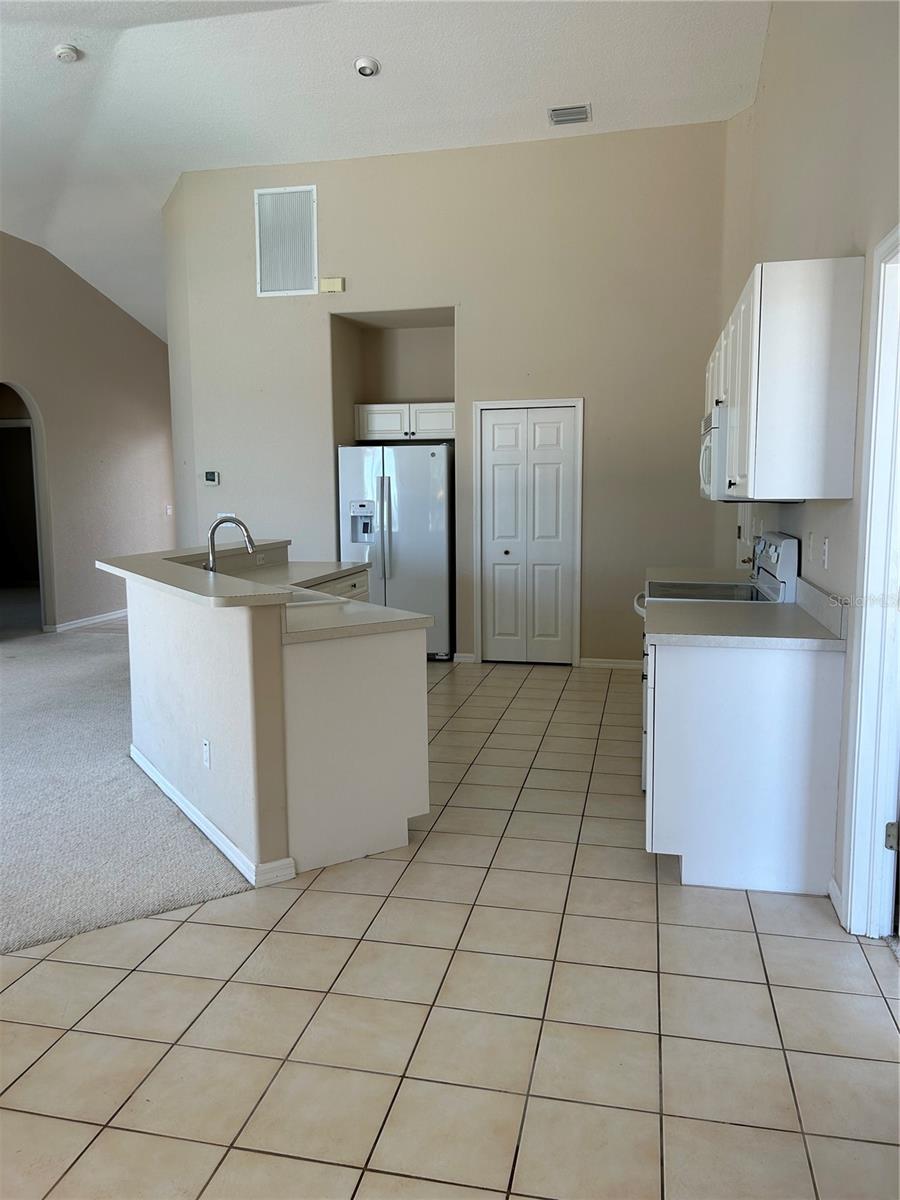 Kitchen from Dining Area