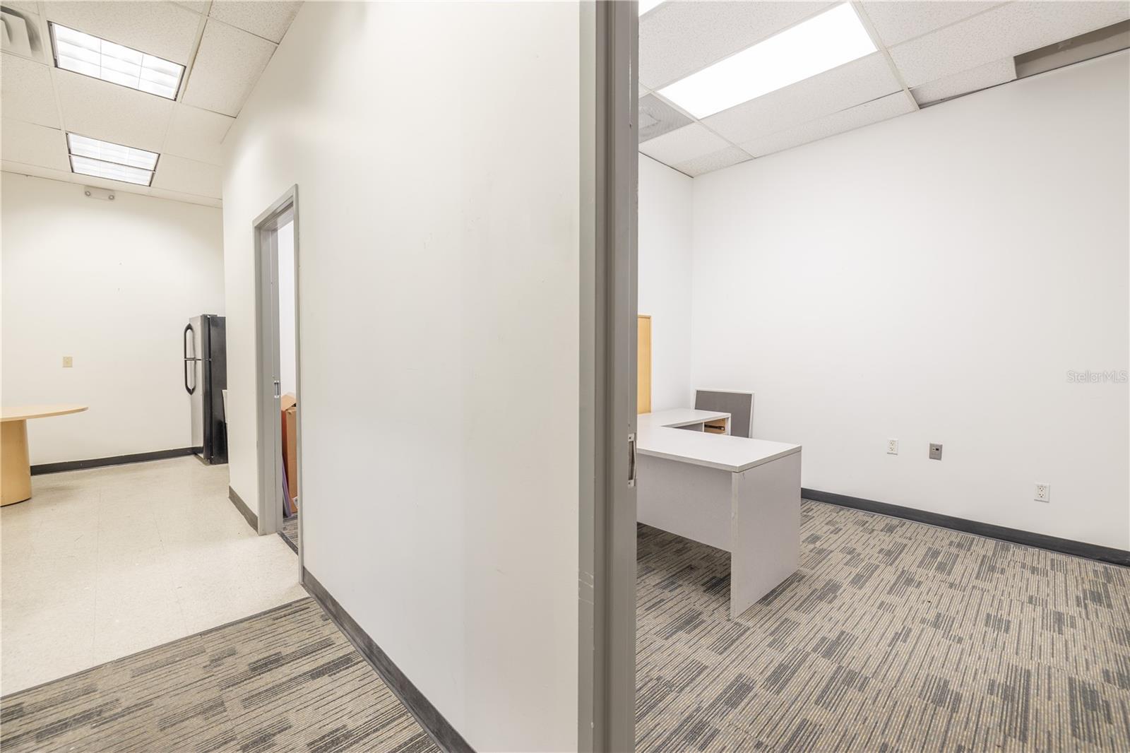 Optional 520SF add-on. Could be used as extra offices, storage and/or breakroom.