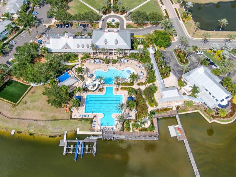 MiraBay Community Center aerial view