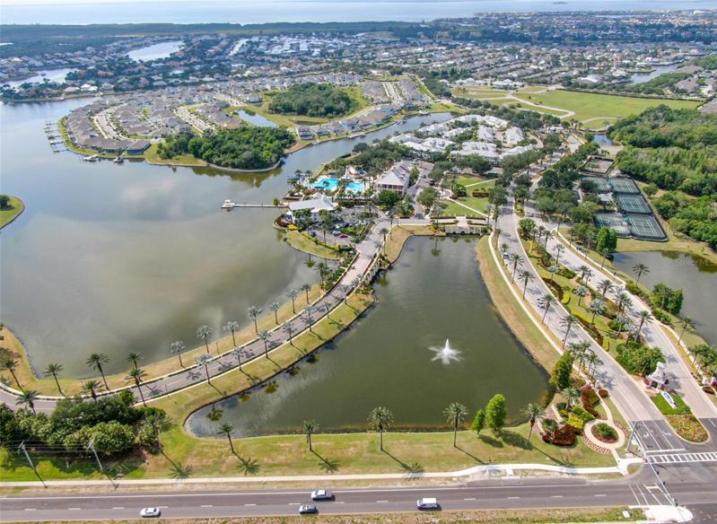 MiraBay aerial view