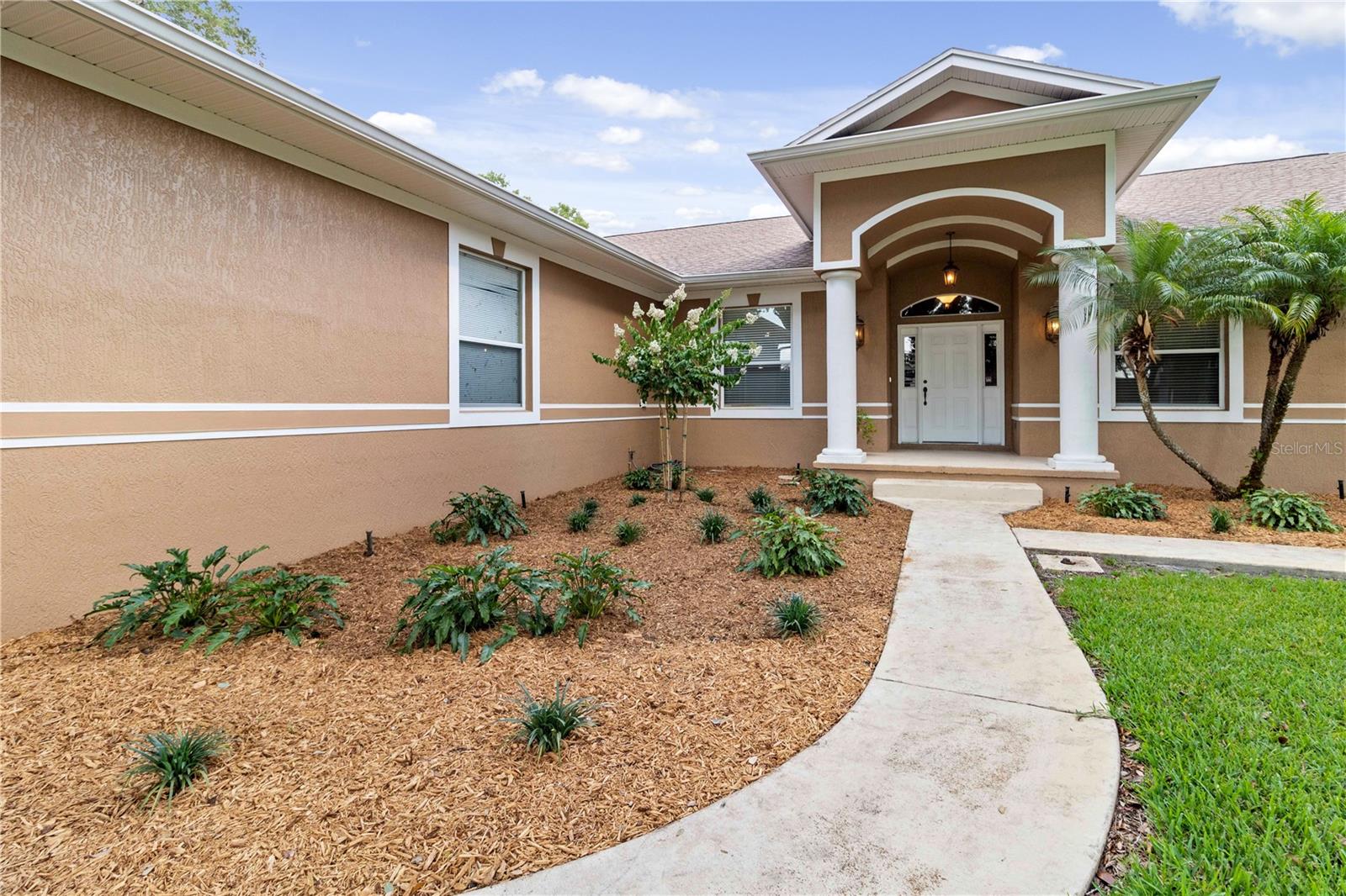 Front walk