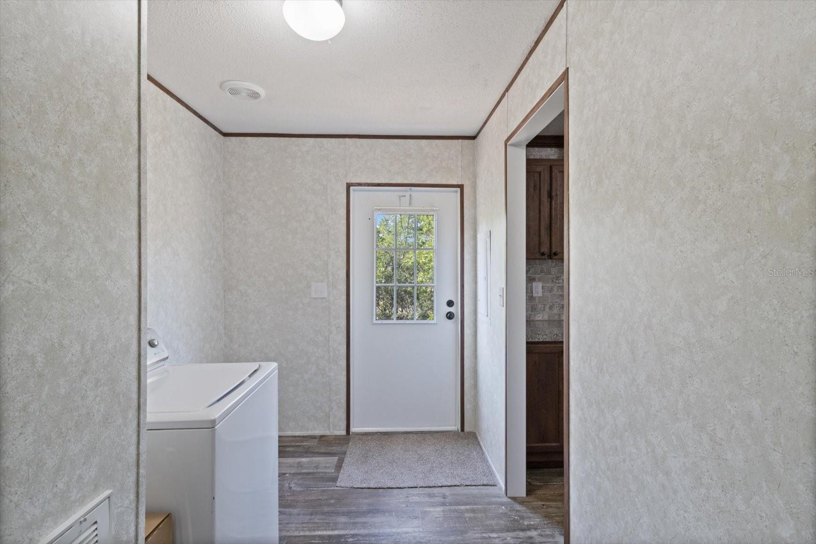 Back door