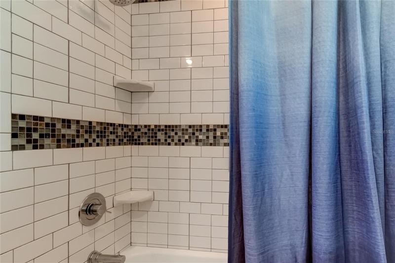Second bathroom shower