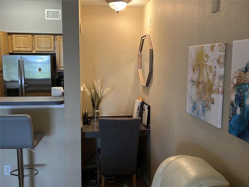 Study Nook in the Living Room