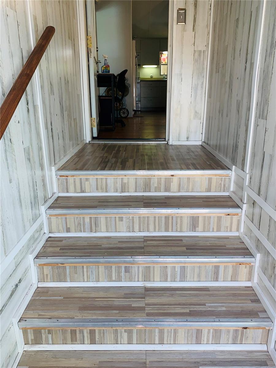 Carport Entrance
