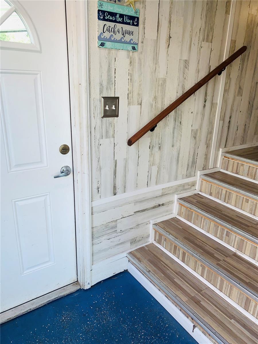 Carport Entrance