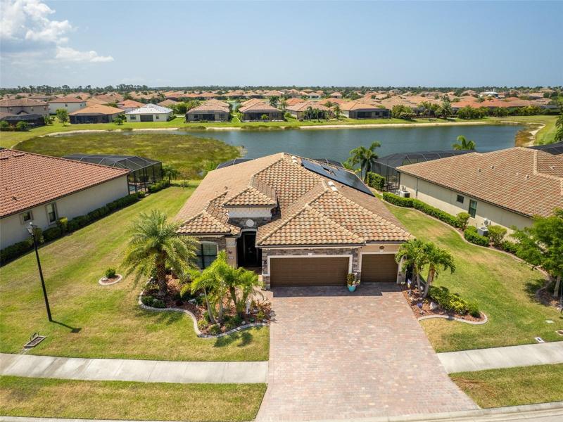 Beautiful home with lake vista view.