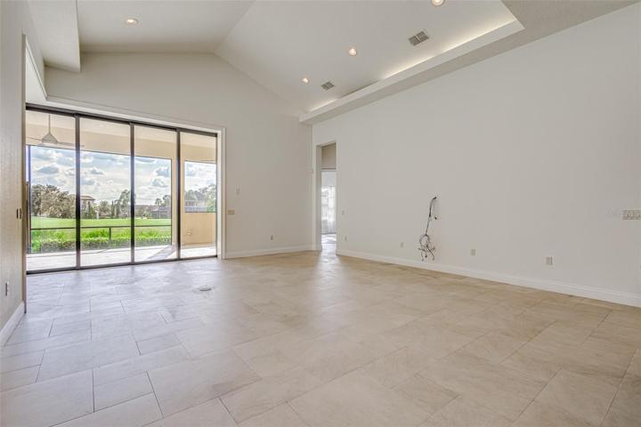 Kitchen & Family room area as of 9/4/2023 updated interior paint & now vacant.