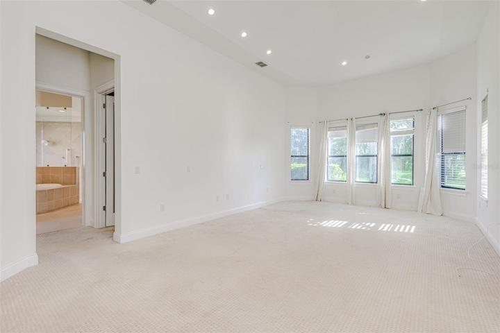 Master bedroom as of 9/4/2023 updated interior paint & now vacant.