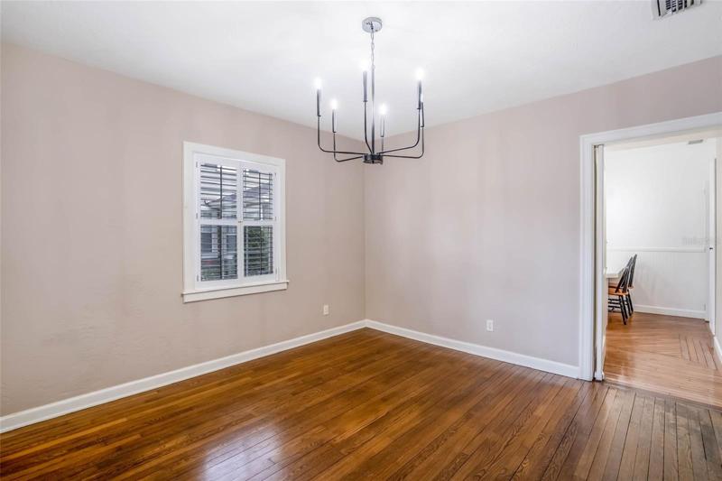 Dining Room with direct access to kitchen