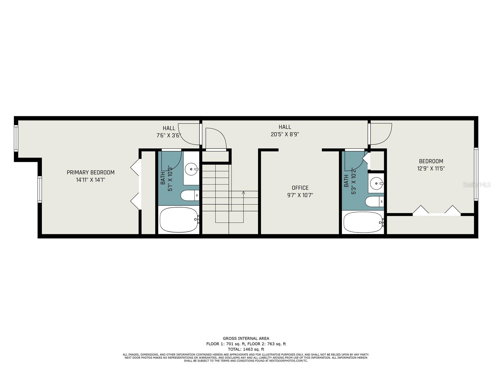 Second Floor Floorplan