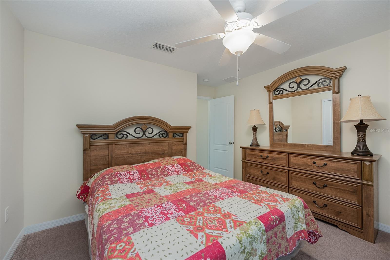 Master Bedroom has two windows and a sitting area
