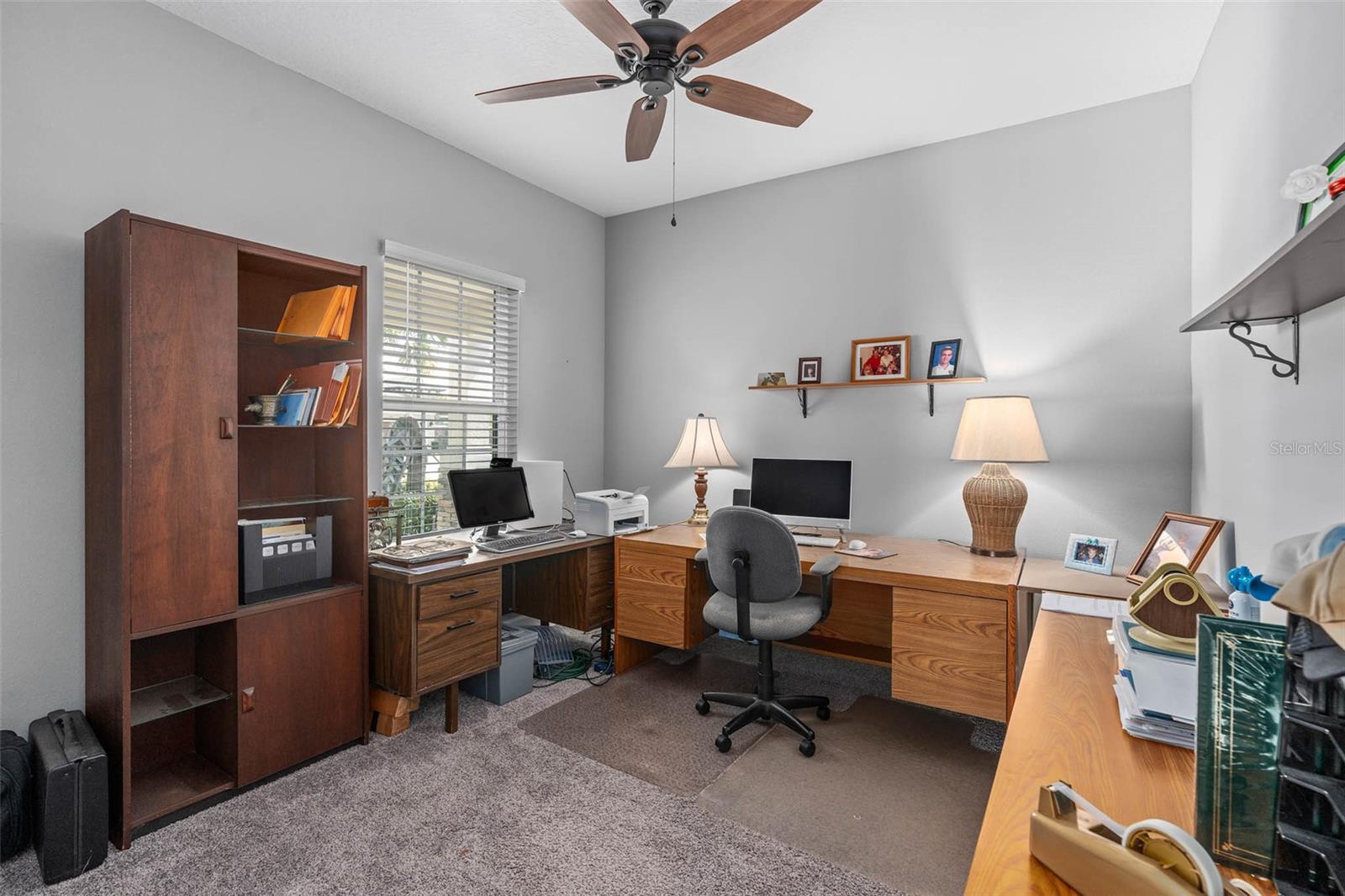 Bedroom 3 (Currently being used as an office)