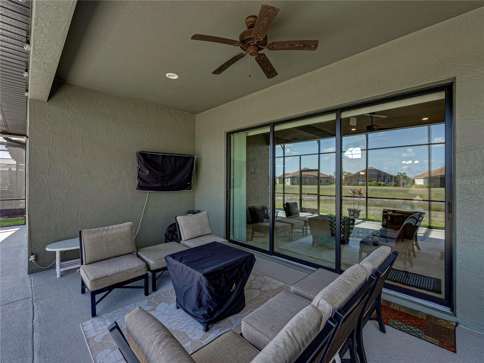 Bumped out and extended veranda
