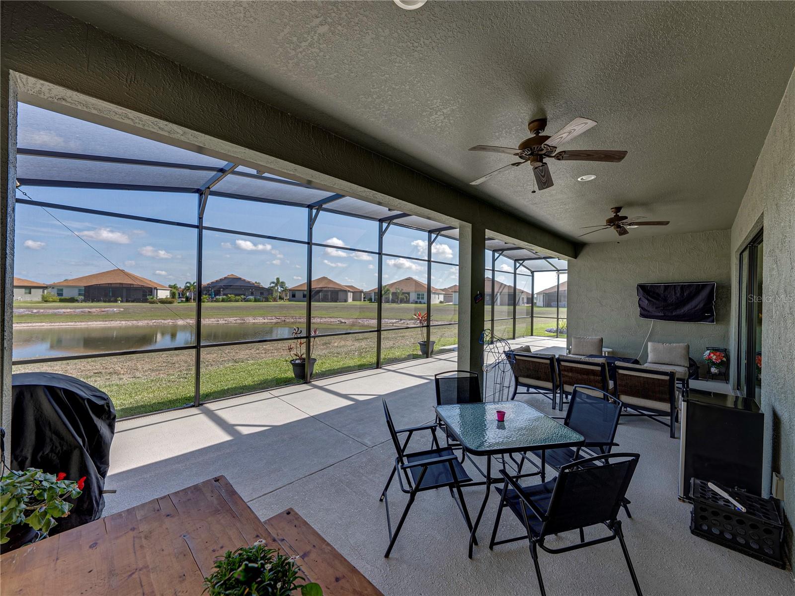 Bumped out and extended veranda