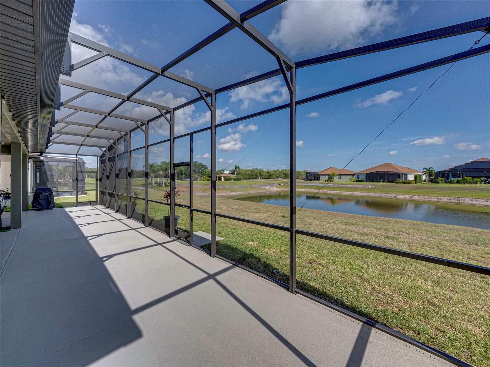 Bumped out and extended veranda