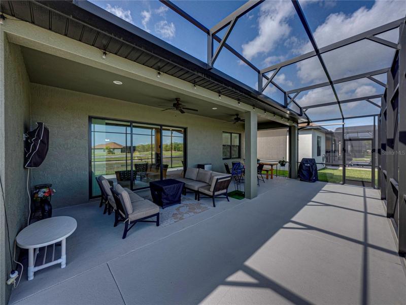 Bumped out and extended veranda