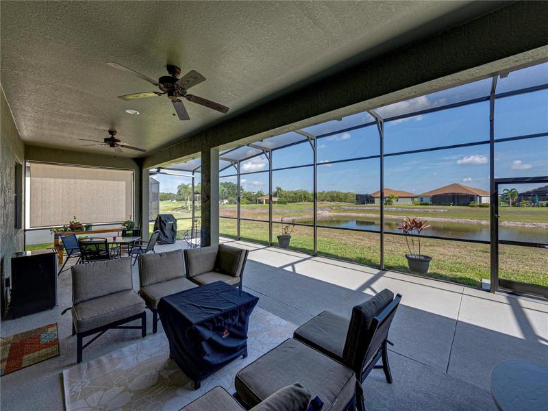 Bumped out and extended veranda