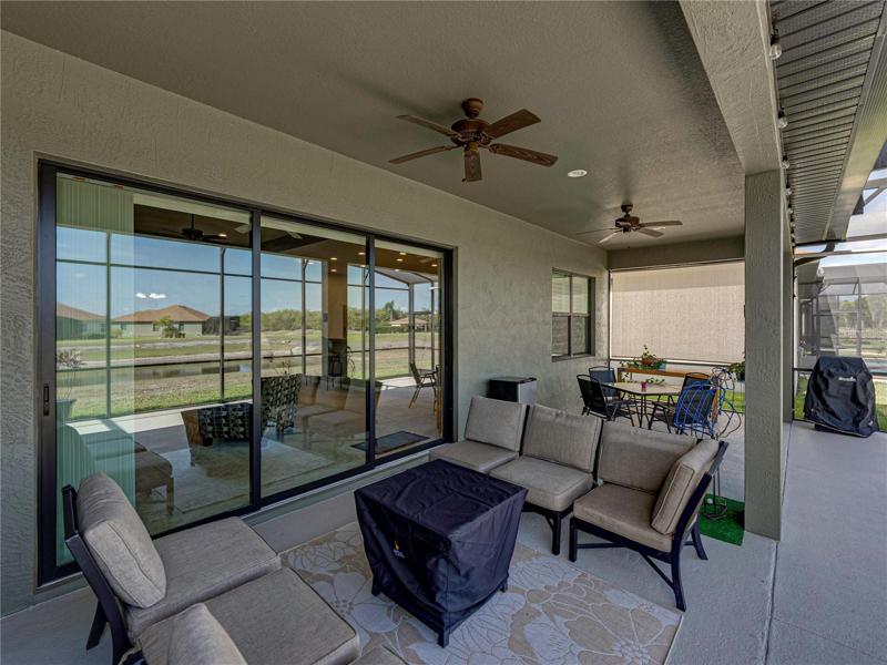 Bumped out and extended veranda