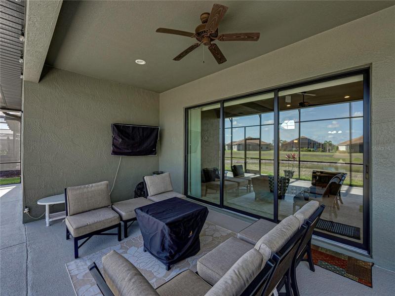 Bumped out and extended veranda