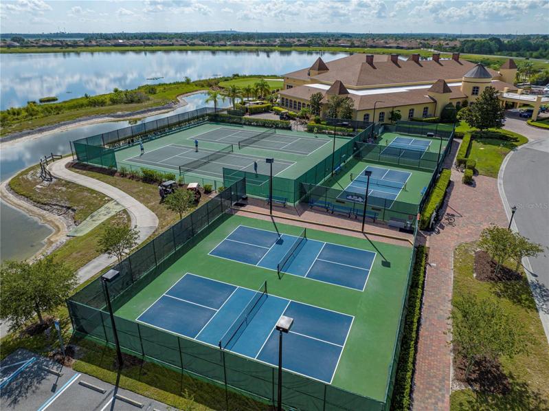 Pickleball courts