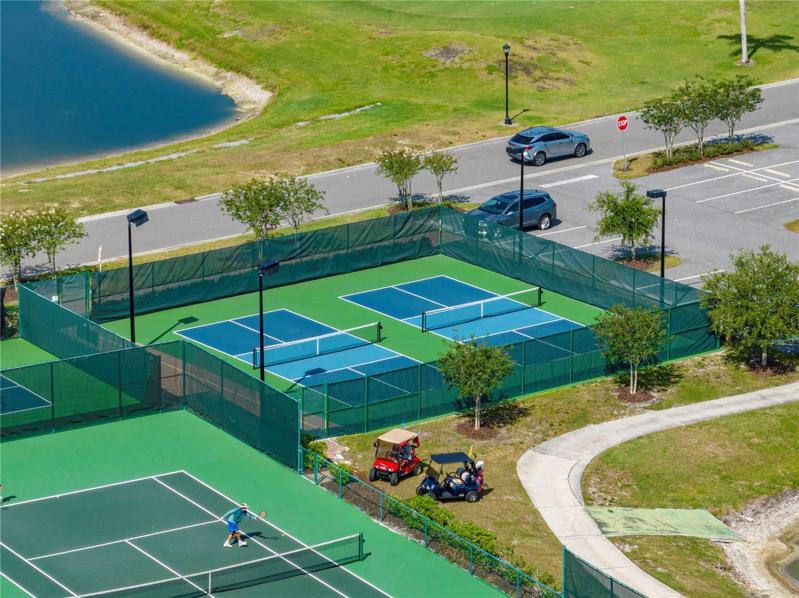 Pickleball courts