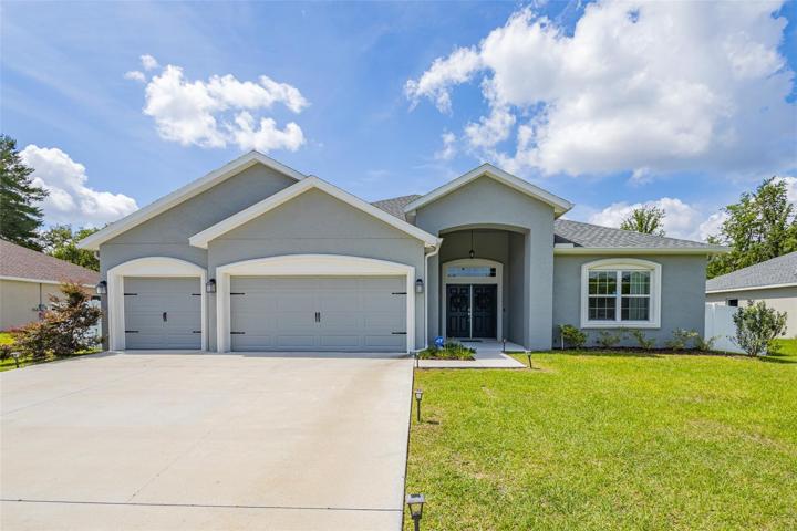 3 Car garage