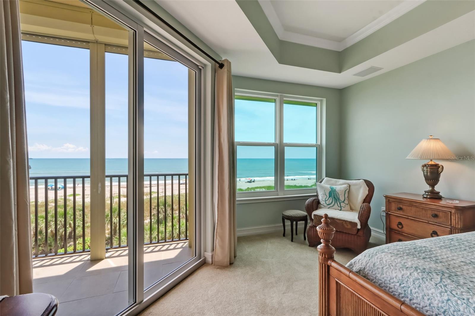 Master Bedroom balcony access and sitting area