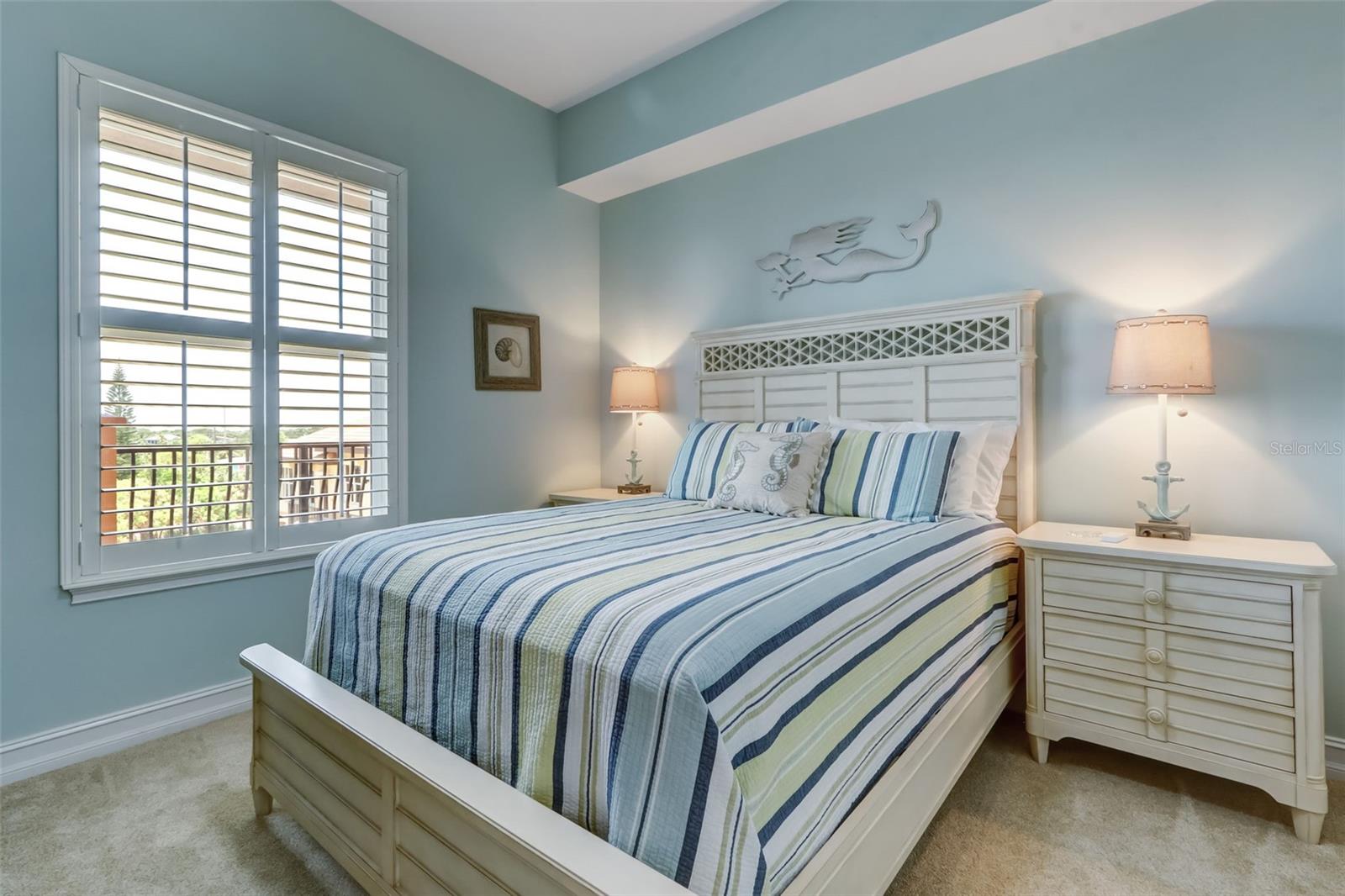 Bedroom 1, Plantation shutters