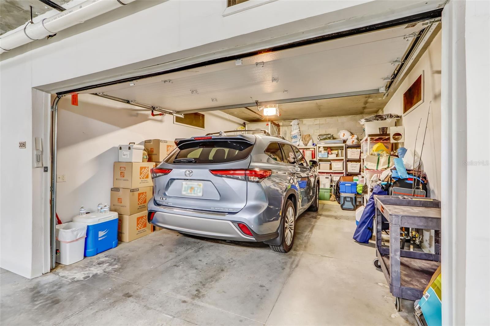 Extra large for storageGarage door opener