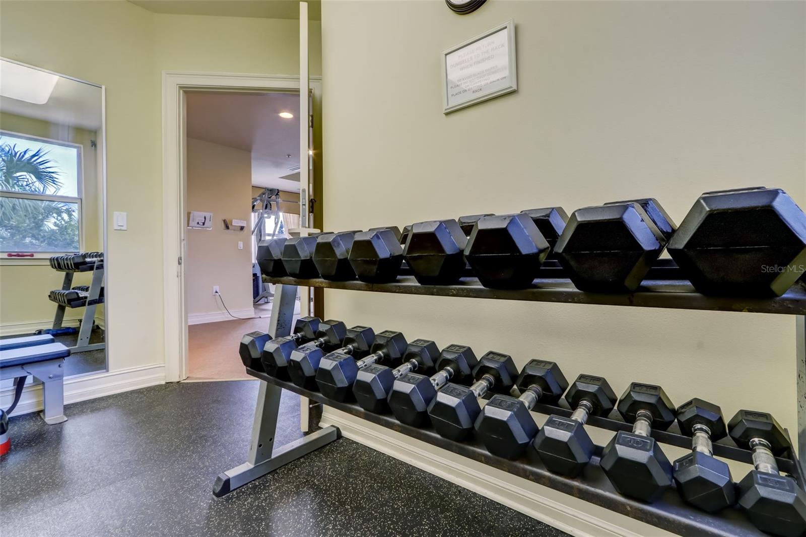 Weight room