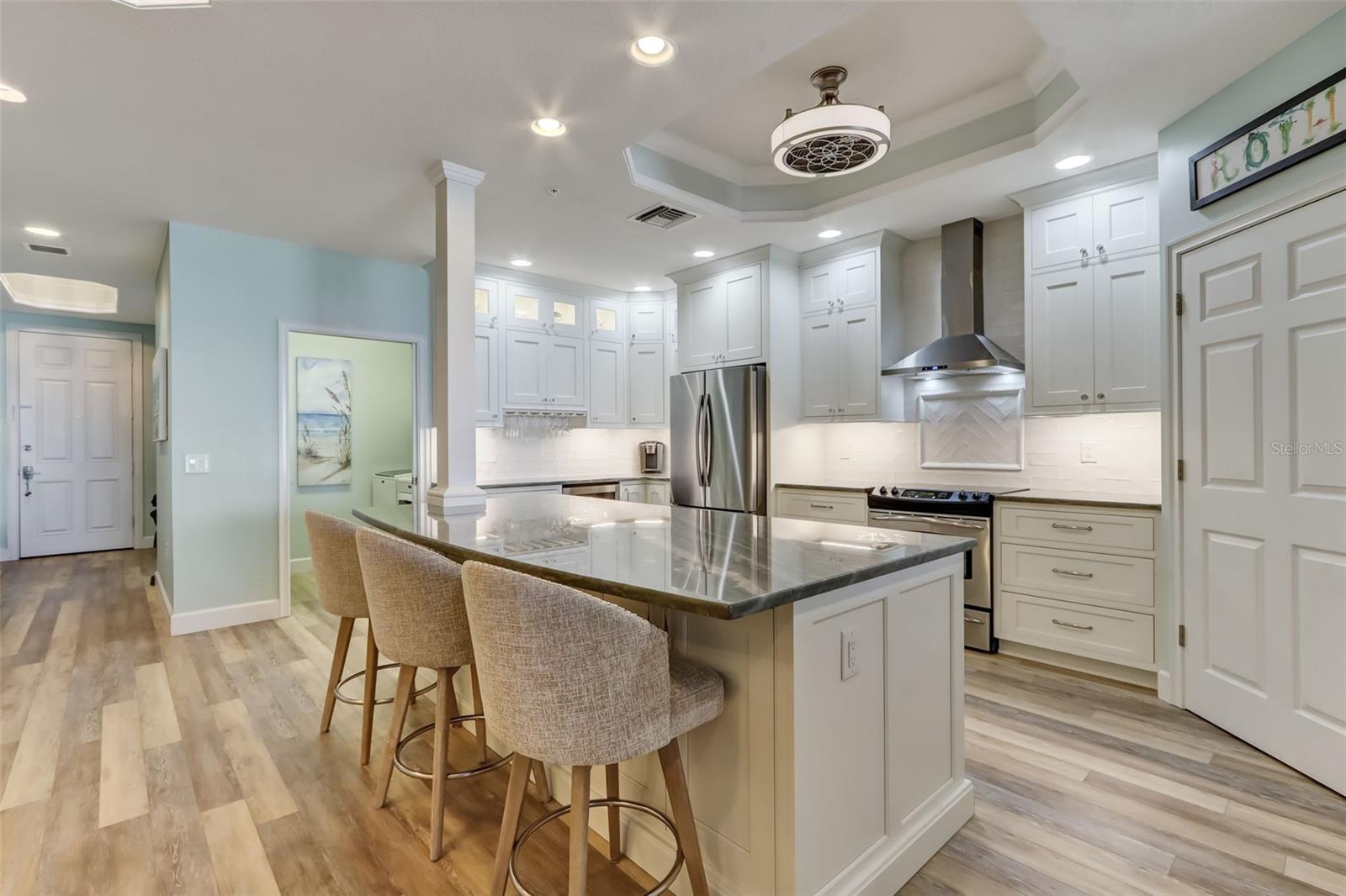 Redesigned Gourmet Kitchen
