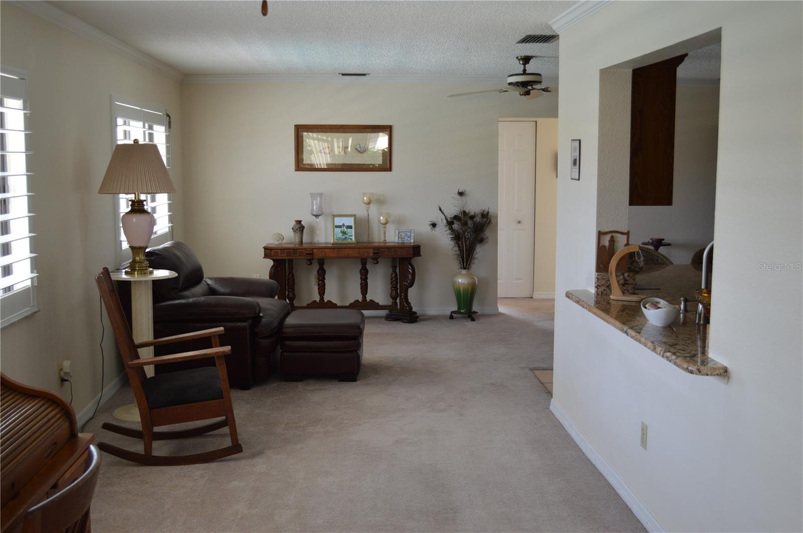 Bonus Room off Kitchen overlooking the pool