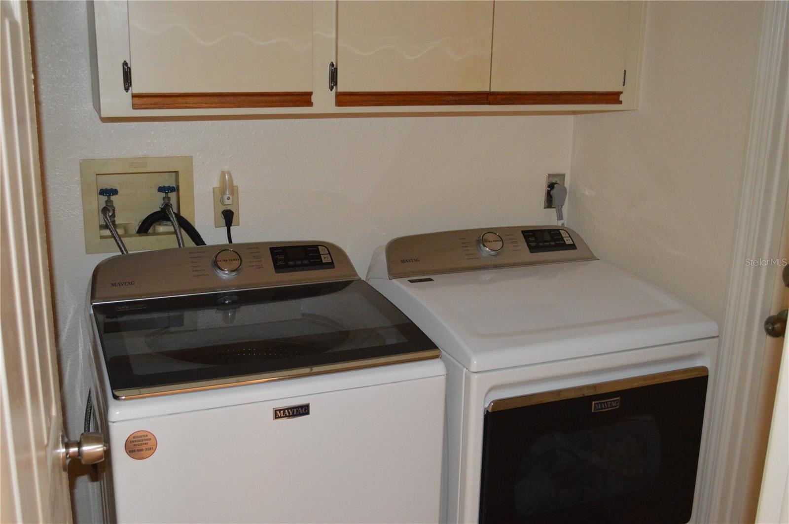 Laundry, both machines less than 6 months old.