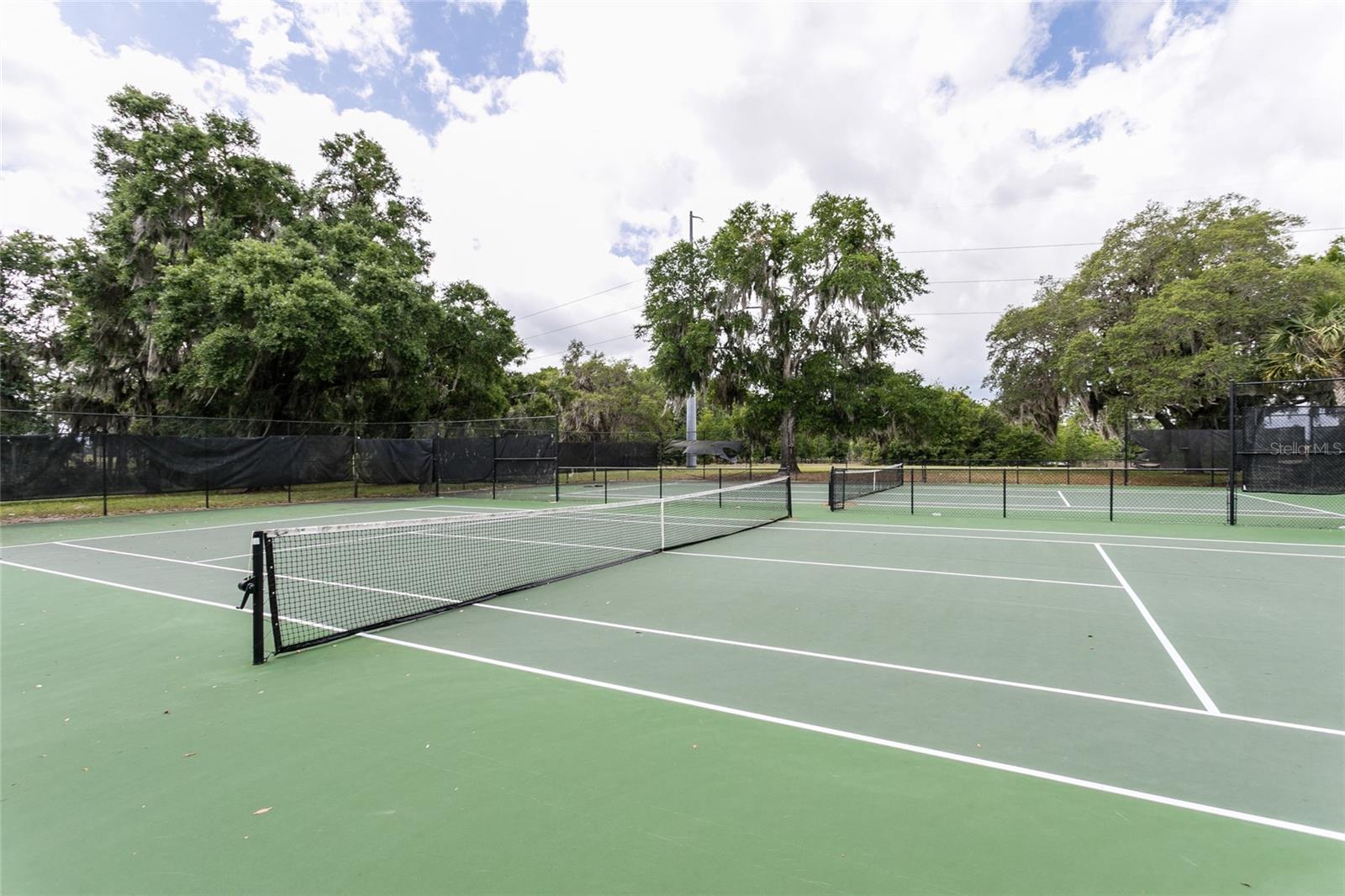 Community Tennis and Basketball