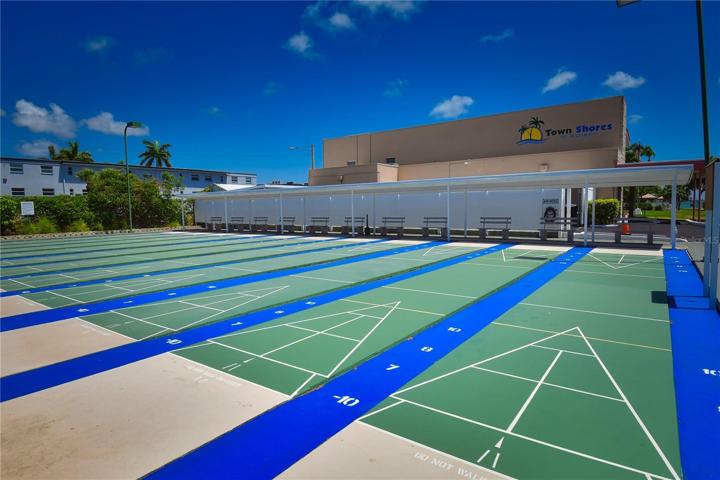Community shuffleboard