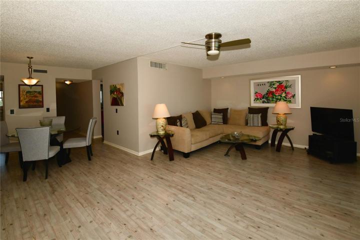 Living and dining room