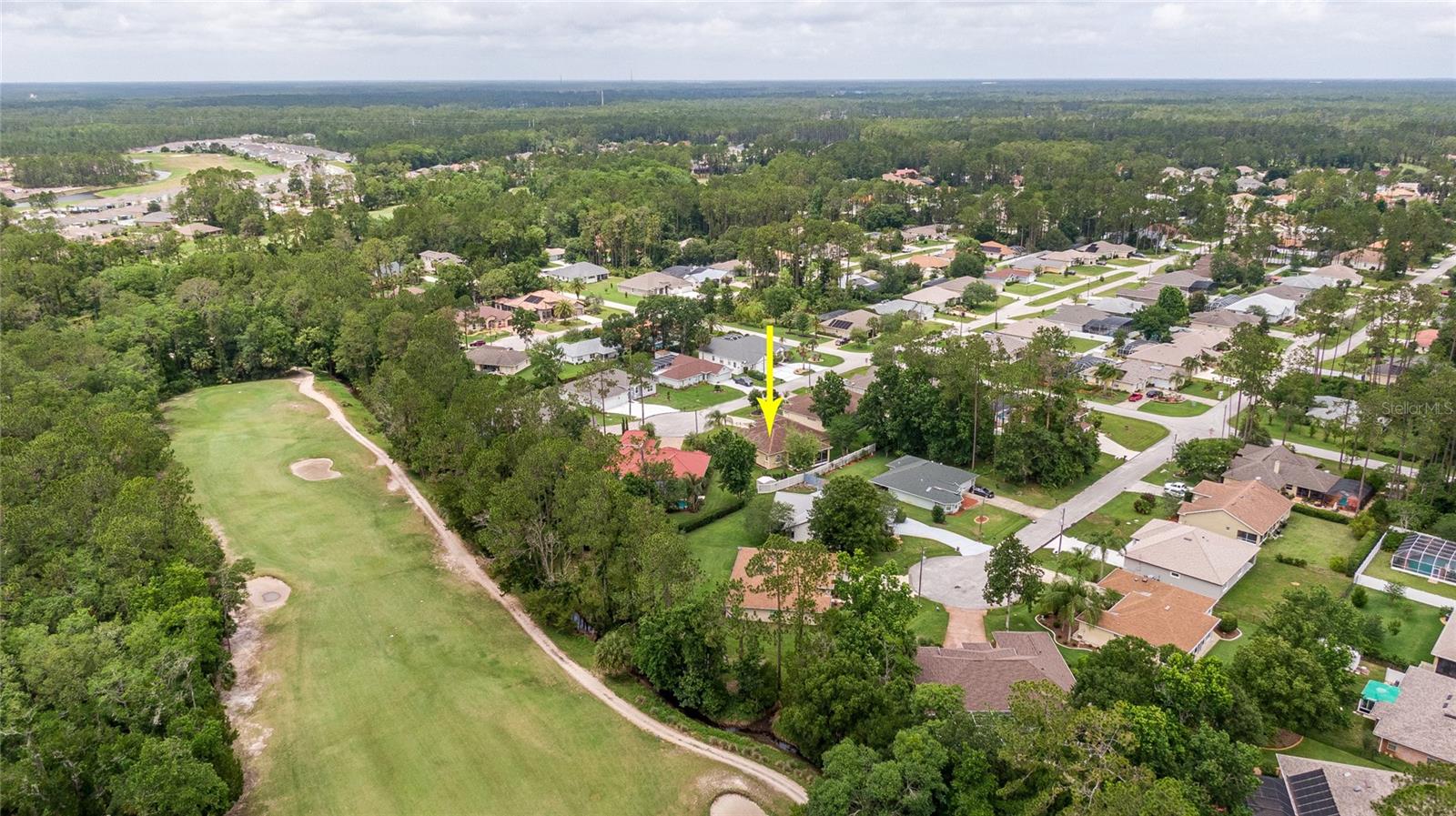 Close to golf course