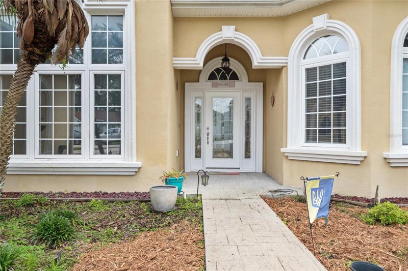 Beautiful entrance