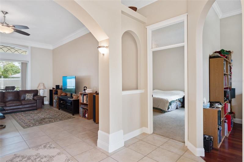 Entrance in to Master suite
