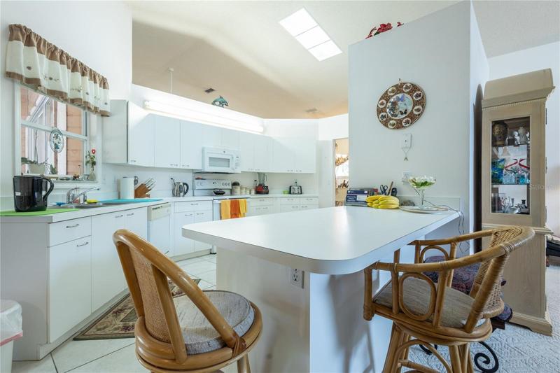 Kitchen bar.