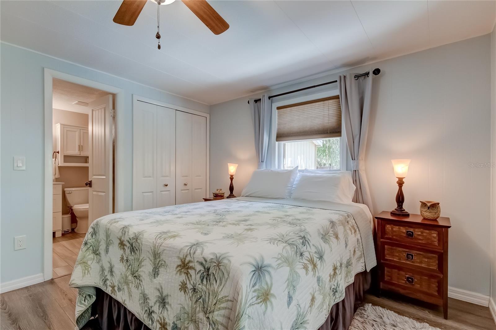 Light &amp; Airy Owners Retreat Features Roomy Closet + En Suite Full Bathroom!