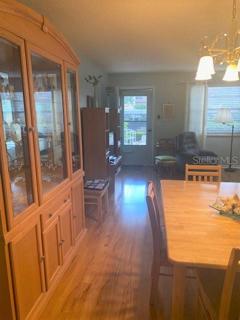 Dining Area Looking towards Living Area