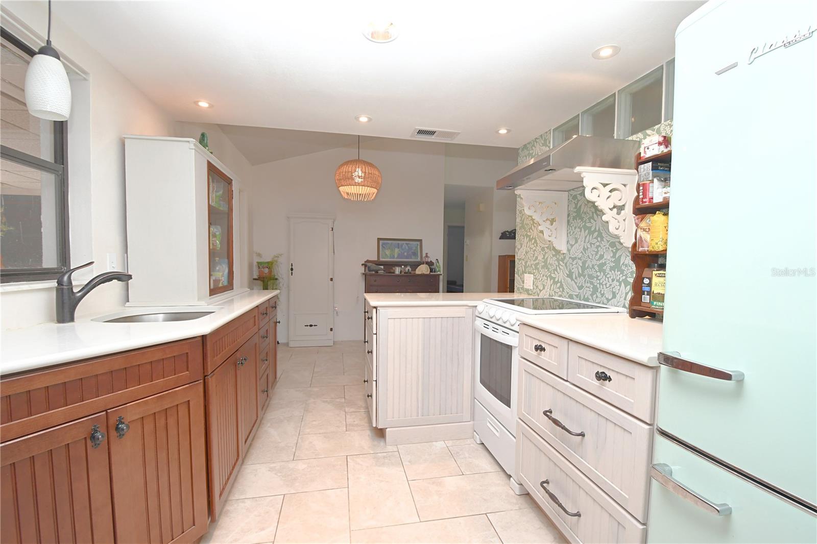 This kitchen oozes charm and personality.